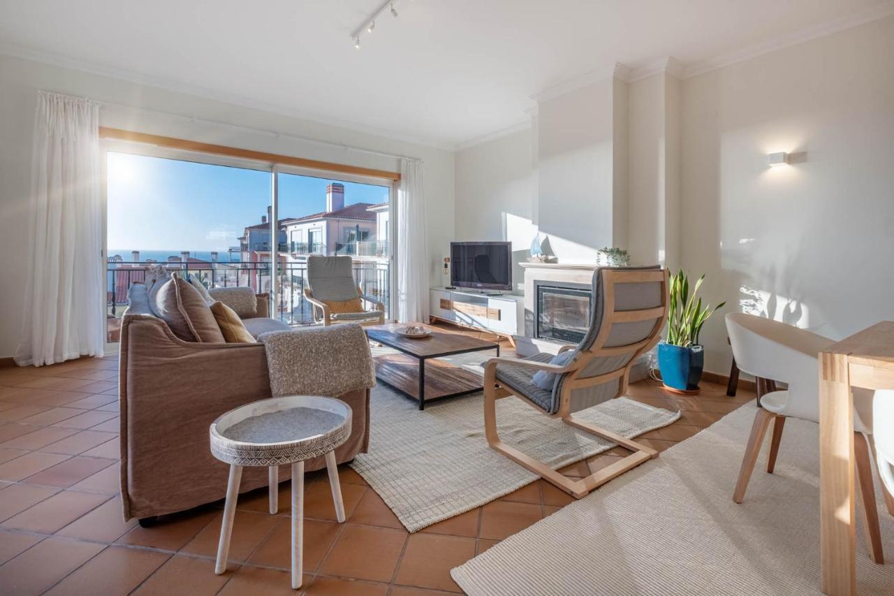 Stunning Sea View Apartment Praia D'El Rey Praia del Rei Dış mekan fotoğraf